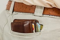 Carry cards in a wallet